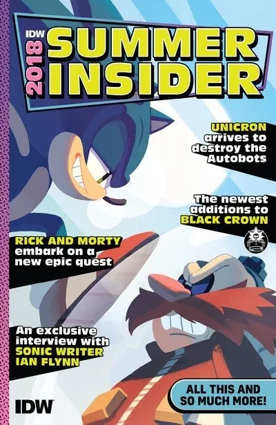 دانلود کمیک IDW Summer Insider Catalogue 2018