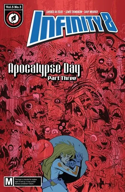 دانلود کمیک Infinity 8 #15 – Apocalypse Day (2019)