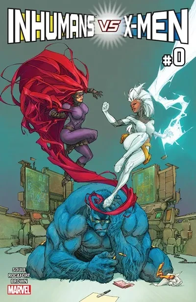 دانلود کمیک Inhumans vs. X-Men #0 (2016)