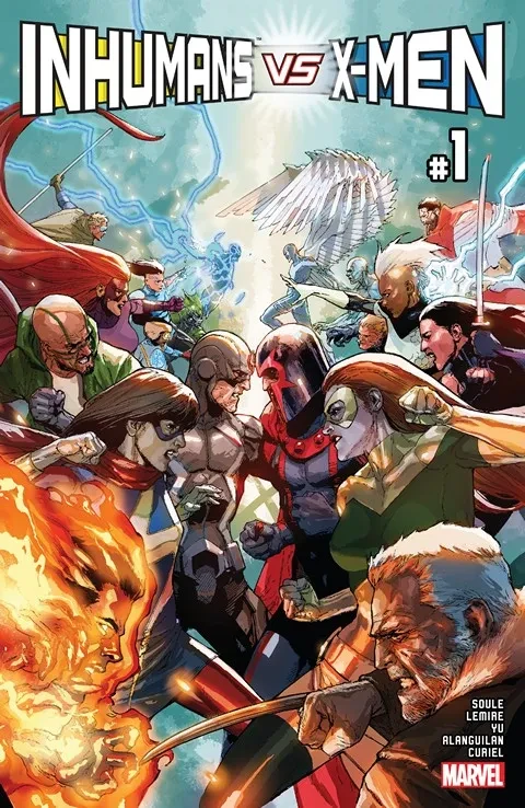 دانلود کمیک Inhumans vs. X-Men (IvX) #1 (2016)