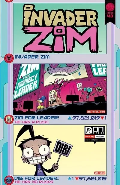 دانلود کمیک Invader Zim #43 (2019)