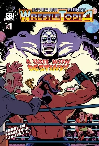 دانلود کمیک Invasion from Planet Wrestletopia #1 – 5 (2019)
