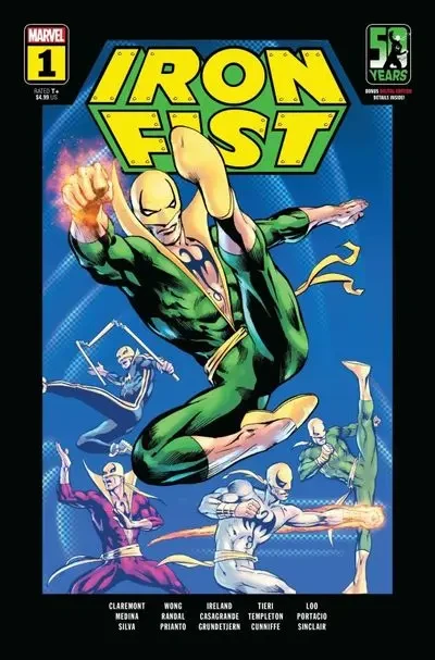 دانلود کمیک Iron Fist 50th Anniversary Special #1 (2024)