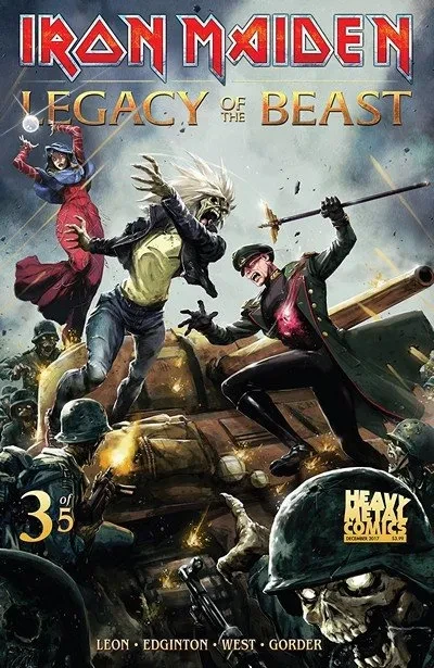 دانلود کمیک Iron Maiden Legacy Of The Beast #3 (2018)