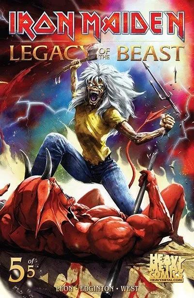 دانلود کمیک Iron Maiden Legacy Of The Beast #5 (2018)