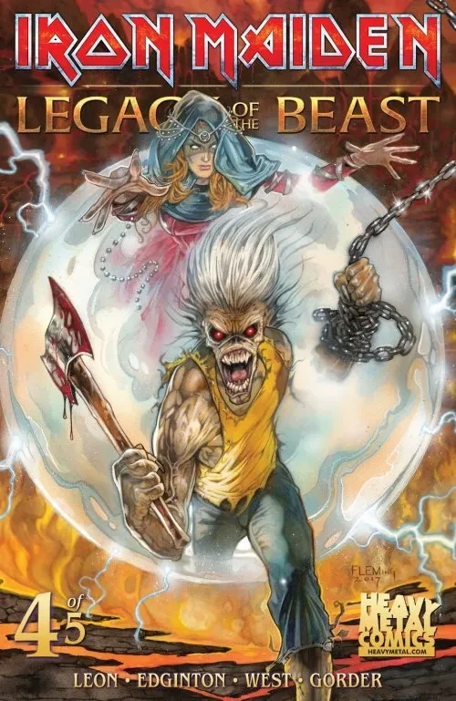 دانلود کمیک Iron Maiden Legacy of the Beast #4 (2018)