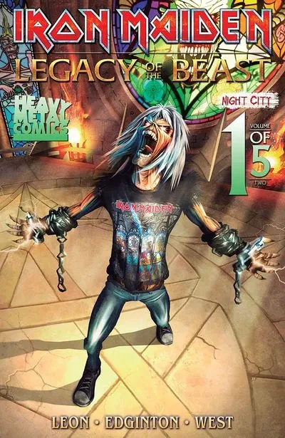 دانلود کمیک Iron Maiden – Legacy of the Beast – Night City #1 (2019)