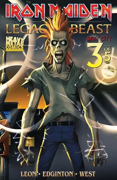 دانلود کمیک Iron Maiden – Legacy of the Beast – Night City #3 (2019)