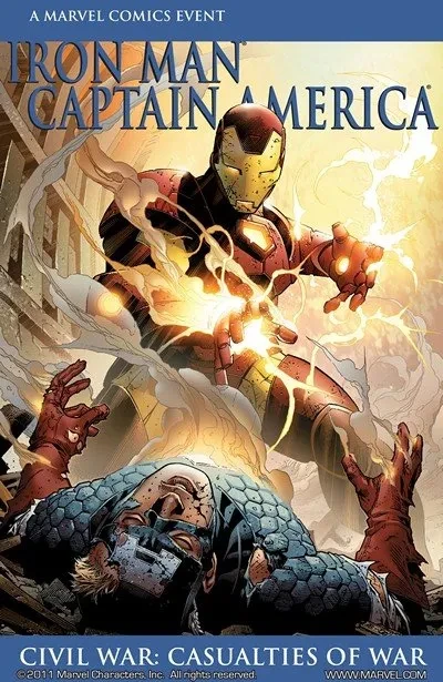 دانلود کمیک Iron Man-Captain America – Casualties of War #1 (2007)