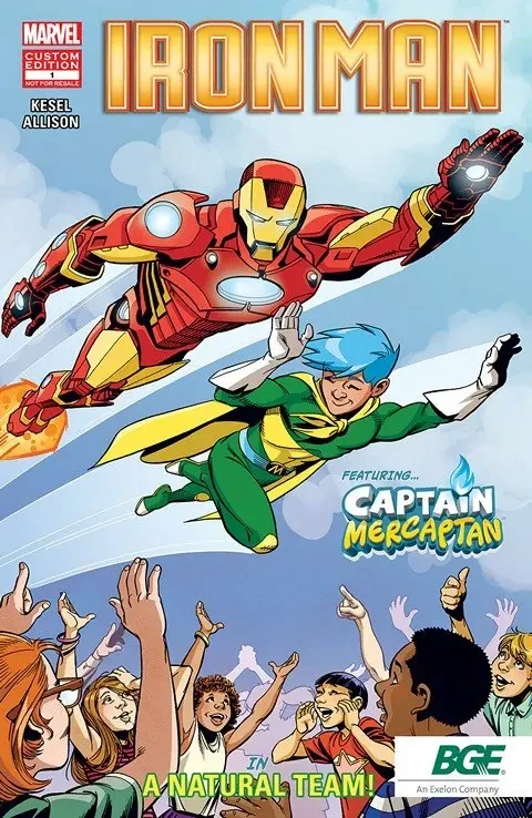 دانلود کمیک Iron Man Featuring Captain Mercaptain #1 (2016)