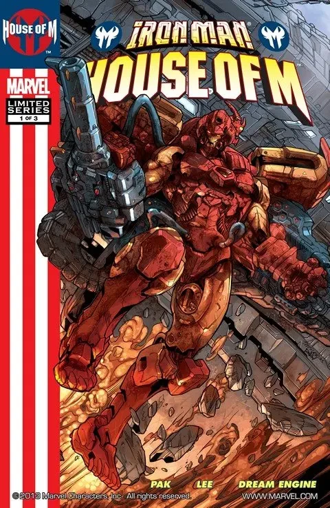 دانلود کمیک Iron Man – House of M #1 – 3 (2005)