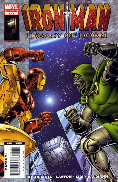دانلود کمیک Iron Man – Legacy of Doom #1 – 4 (2008)