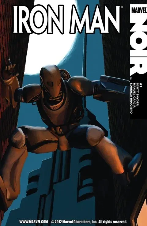 دانلود کمیک Iron Man Noir #1 – 4 (2010)