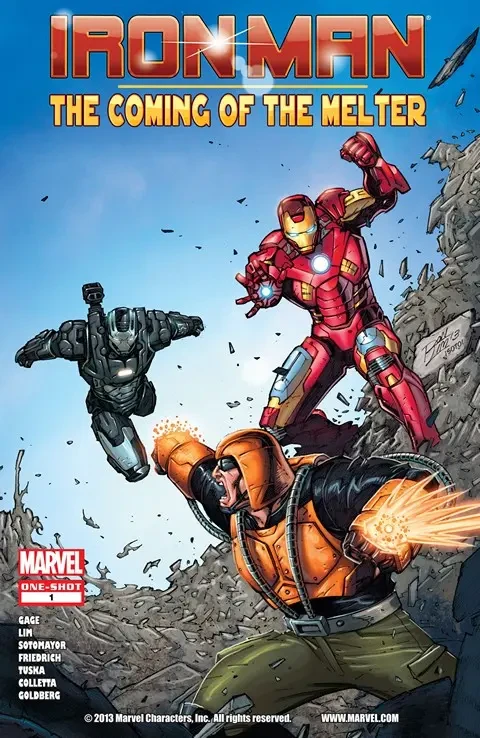 دانلود کمیک Iron Man – The Coming of the Melter #1 (2013)