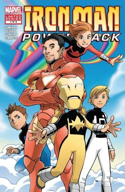 دانلود کمیک Iron Man and Power Pack #1 – 4 (2008)
