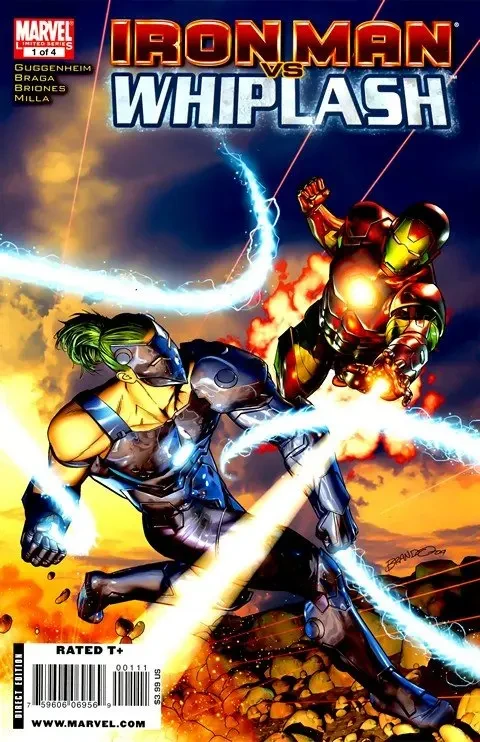 دانلود کمیک Iron Man vs Whiplash #1 – 4 (2010)
