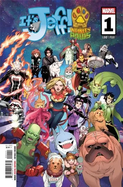 دانلود کمیک It’s Jeff – Infinity Paws #1 (2025)