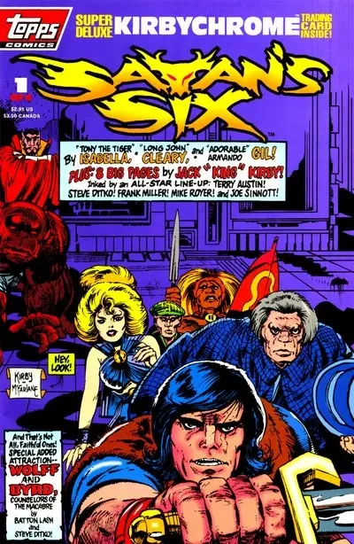 دانلود کمیک Jack Kirby’s Satan’s Six #1 – 4 (1993)