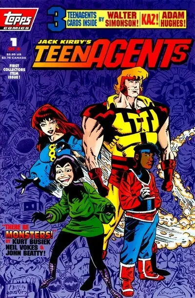 دانلود کمیک Jack Kirby’s TeenAgents #1 – 4 (1993)