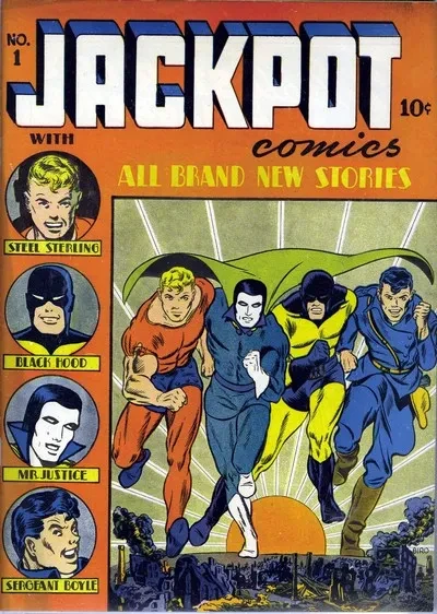 دانلود کمیک Jackpot Comics #1 – 9 (1941-1943)