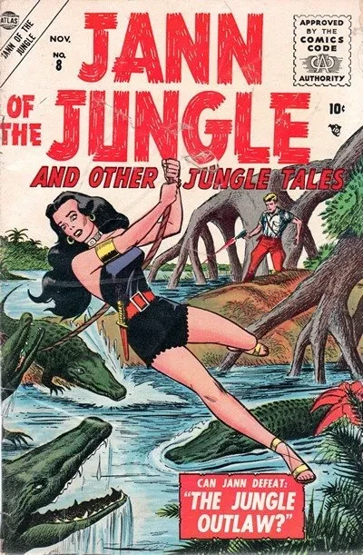 دانلود کمیک Jann of the Jungle #8 – 17 (1953-1955)