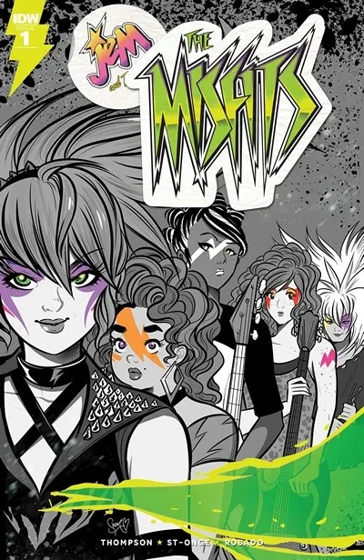 دانلود کمیک Jem – The Misfits #1 (2016)