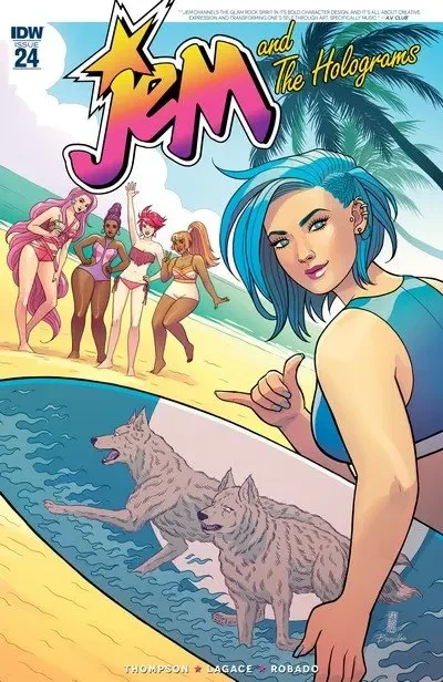 دانلود کمیک Jem and the Holograms #24 (2017)