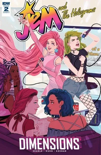 دانلود کمیک Jem and the Holograms – Dimensions #2 (2017)