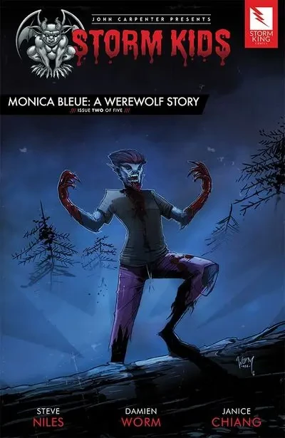 دانلود کمیک John Carpenter presents Storm Kids – MONICA BLEUE – A WEREWOLF STORY #2 (2020)