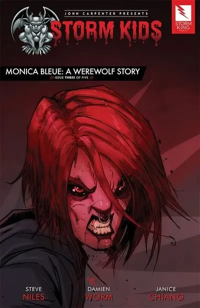 دانلود کمیک John Carpenter presents Storm Kids – MONICA BLEUE – A WEREWOLF STORY #3 (2020)