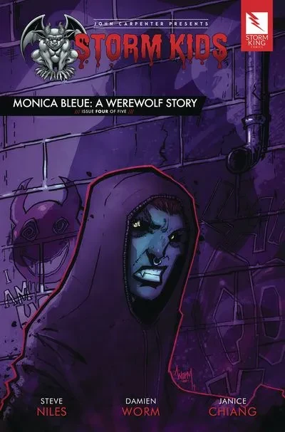 دانلود کمیک John Carpenter presents Storm Kids – MONICA BLEUE – A WEREWOLF STORY #4 (2020)