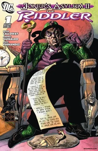 دانلود کمیک Joker’s Asylum II – The Riddler #1 (2010)