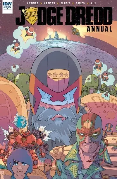 دانلود کمیک Judge Dredd Annual #1 (2017)
