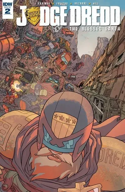دانلود کمیک Judge Dredd – The Blessed Earth #2 (2017)