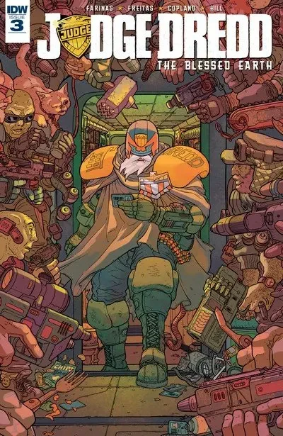 دانلود کمیک Judge Dredd – The Blessed Earth #3 (2017)