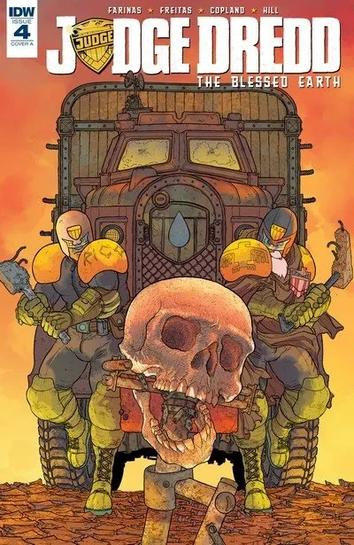 دانلود کمیک Judge Dredd – The Blessed Earth #4 (2017)