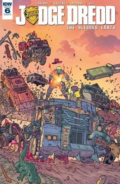 دانلود کمیک Judge Dredd – The Blessed Earth #6 (2017)