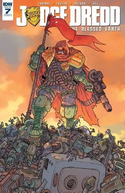 دانلود کمیک Judge Dredd – The Blessed Earth #7 (2017)