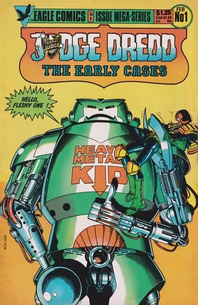 دانلود کمیک Judge Dredd – The Early Cases #1 – 6 (1986)