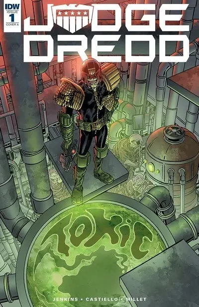 دانلود کمیک Judge Dredd – Toxic #1 (2018)