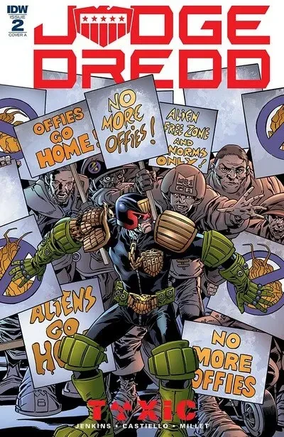 دانلود کمیک Judge Dredd – Toxic #2 (2018)