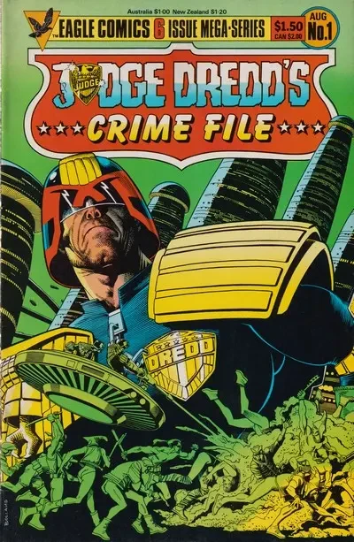 دانلود کمیک Judge Dredd’s Crime Files #1 – 6 (1985-1986)
