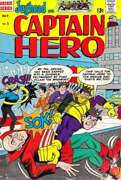 دانلود کمیک Jughead as Captain Hero #1 – 7 (1966-1967)