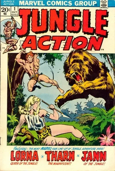 دانلود کمیک Jungle Action Vol. 2 #1 – 24 (1972-1976)