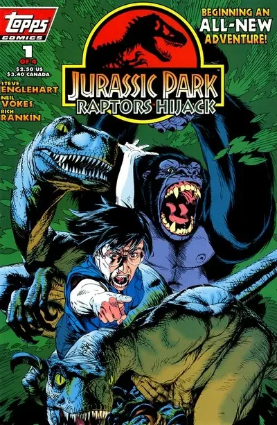 دانلود کمیک Jurassic Park – Raptors Hijack #1 – 4 (1994)