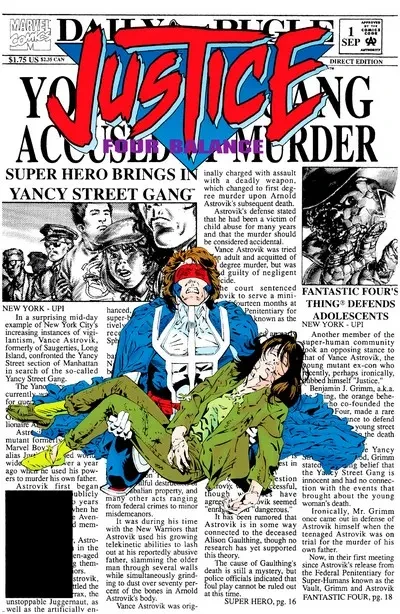 دانلود کمیک Justice – Four Balance #1 – 4 (1994)