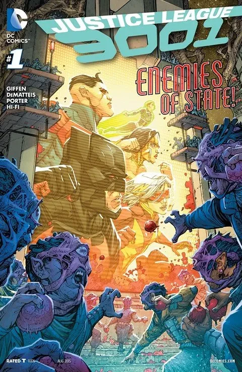 دانلود کمیک Justice League 3001 #1 (2015)