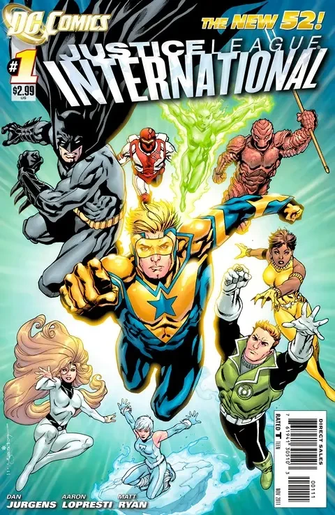 دانلود کمیک Justice League International #1 – 12 (2011-2012)