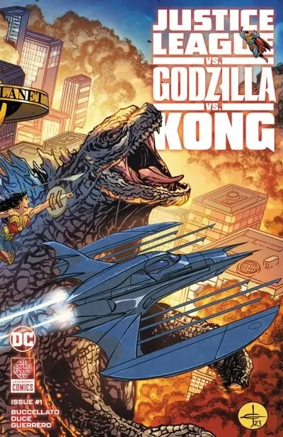 دانلود کمیک Justice League vs. Godzilla vs. Kong #1 (2023)