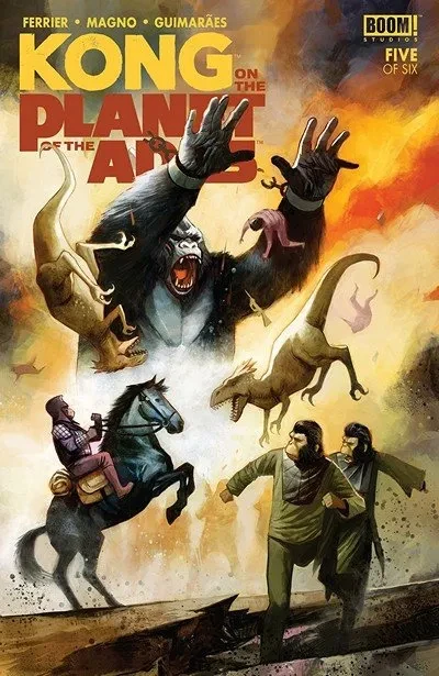 دانلود کمیک Kong On The Planet Of The Apes #5 (2018)